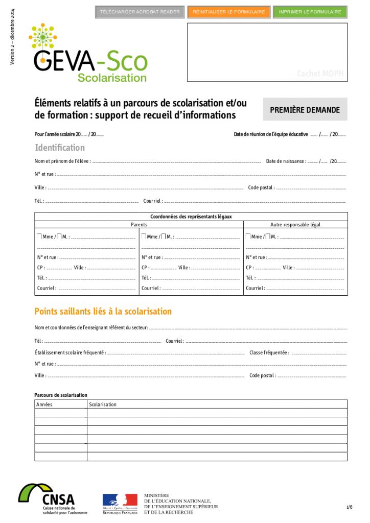 Compléter un gevasco
